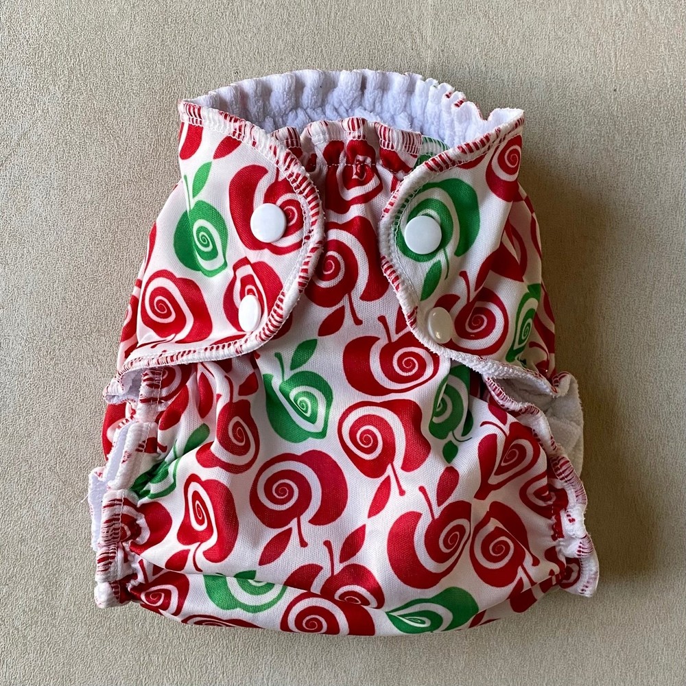 Applecheeks Size 2 Envelope Cover Pocket Cloth Diaper